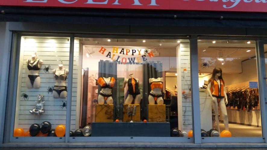 Vitrine halloween