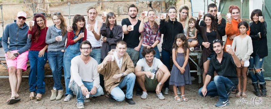 Défilé GLC pour le tournage du film "Le fan de base" à Alata Défilé GLC pour le tournage du film "Le fan de base" à Alata